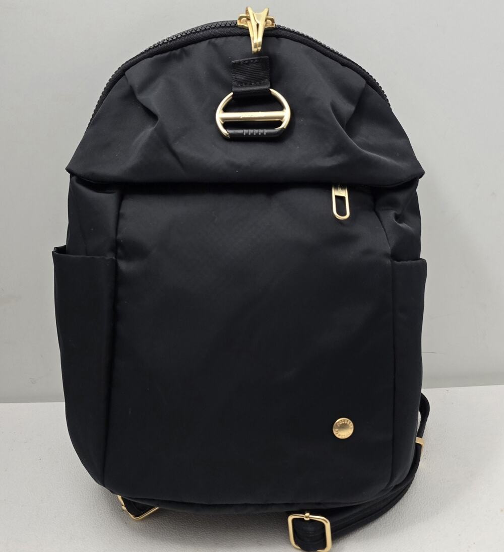 Pacsafe Citysafe CX Anti-Theft 8L Backpack Petite-RFID-Black-EXCELLENT